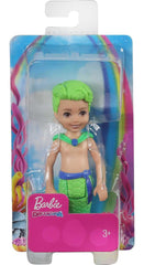 Barbie Dreamtopia Chelsea Merboy Doll can be posed at the waist for varied play.