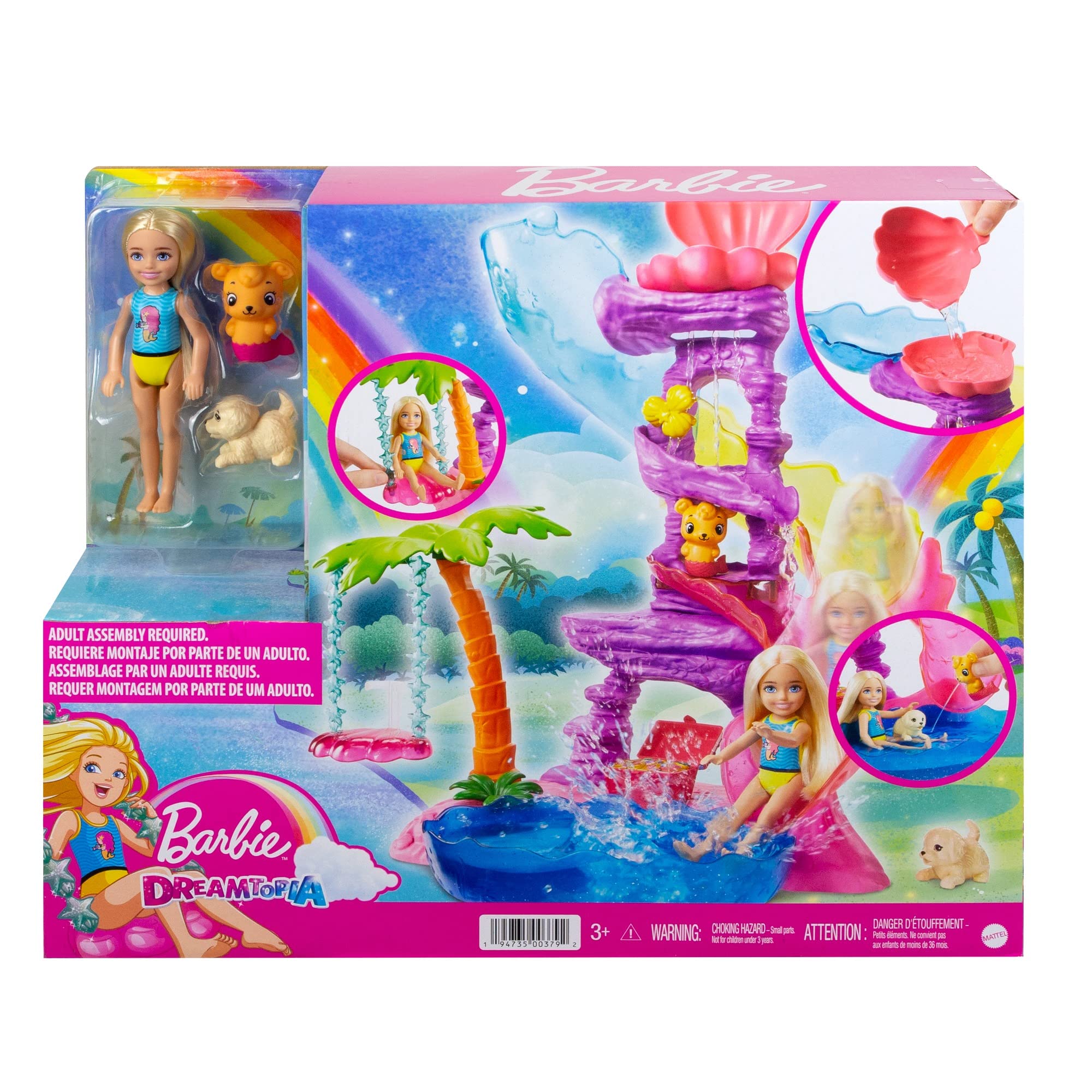 Barbie Dreamtopia treasure chest jewels spark treasure-hunt imagination
