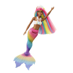 Barbie Dreamtopia color-change feature activated by warm water for pastel hues