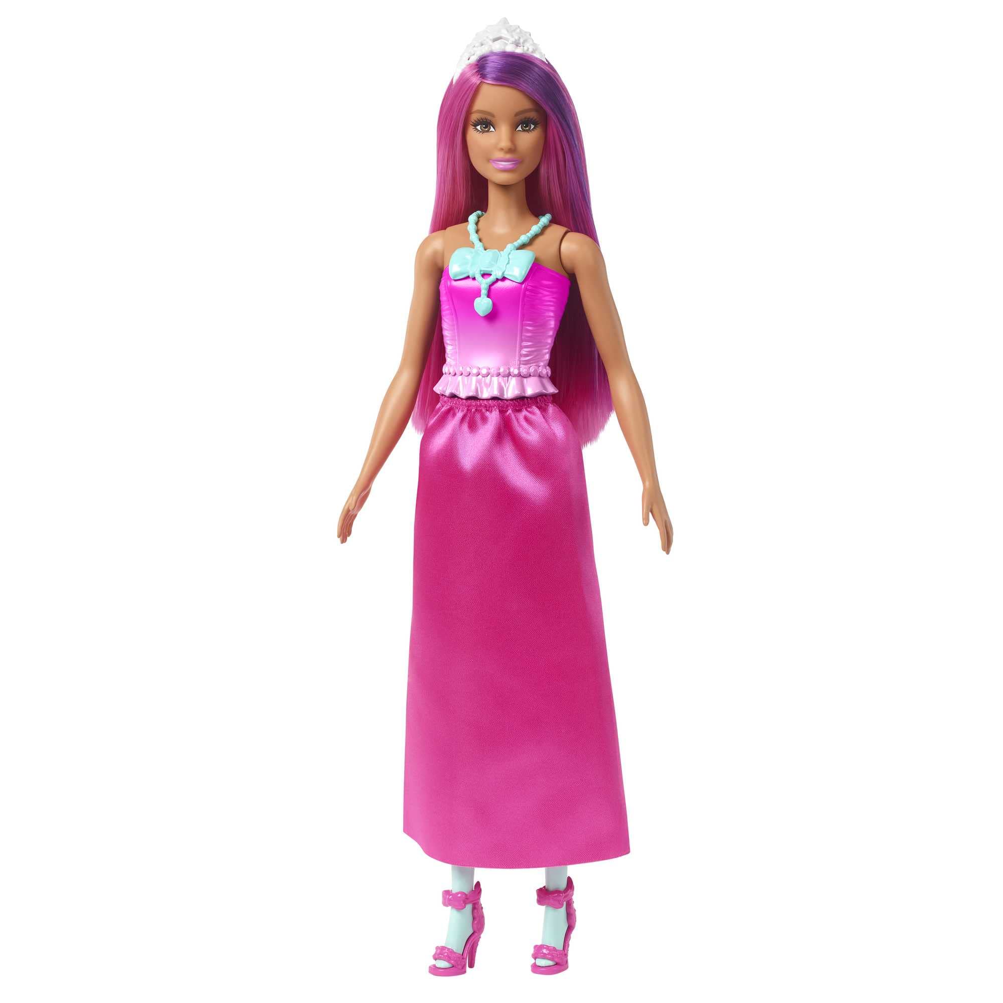 Barbie Dreamtopia doll dragon headband sparks adventurous fantasy styling.