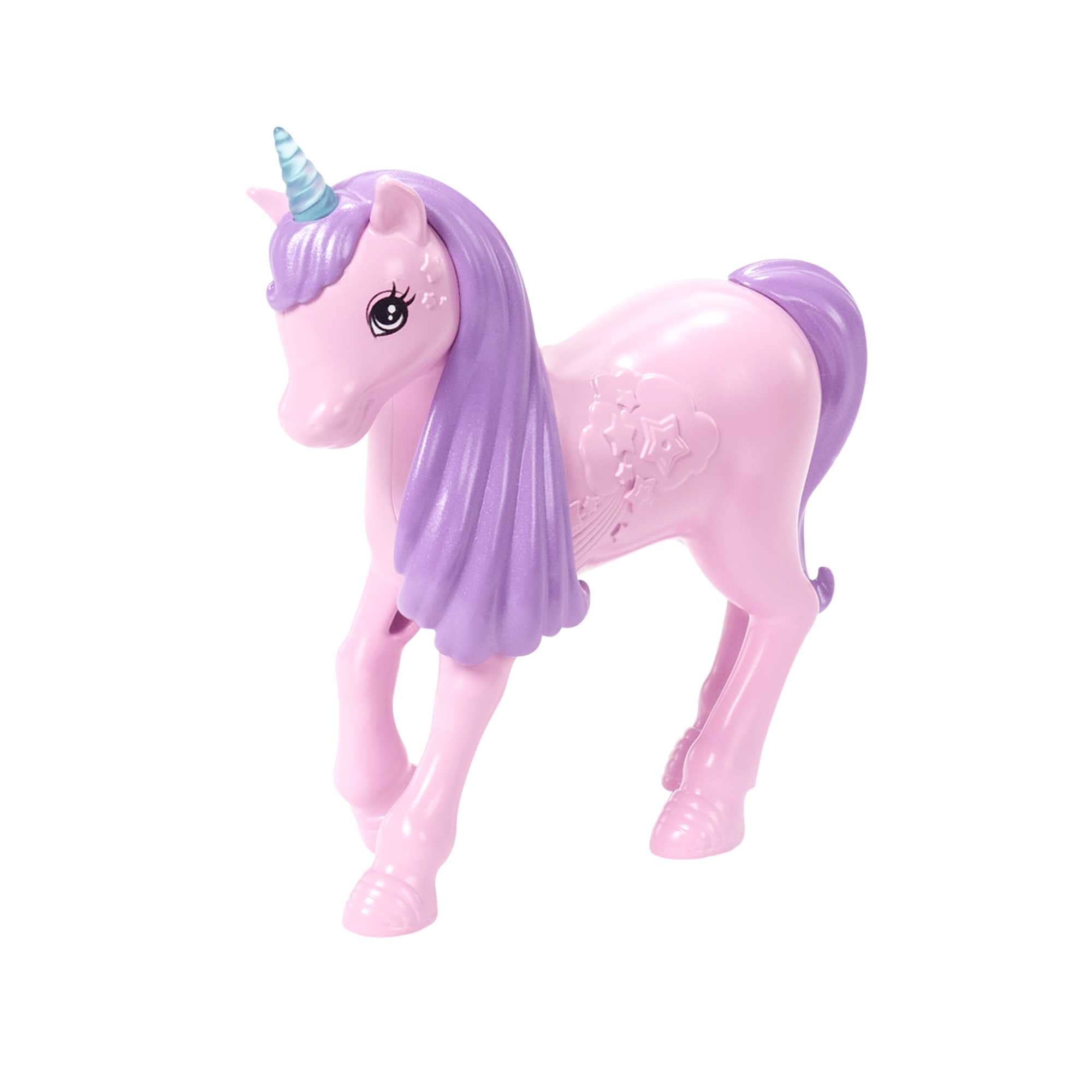 Barbie Dreamtopia doll unicorn headband inspires magical friendship adventures.