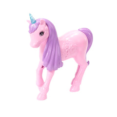 Barbie Dreamtopia doll unicorn headband inspires magical friendship adventures.