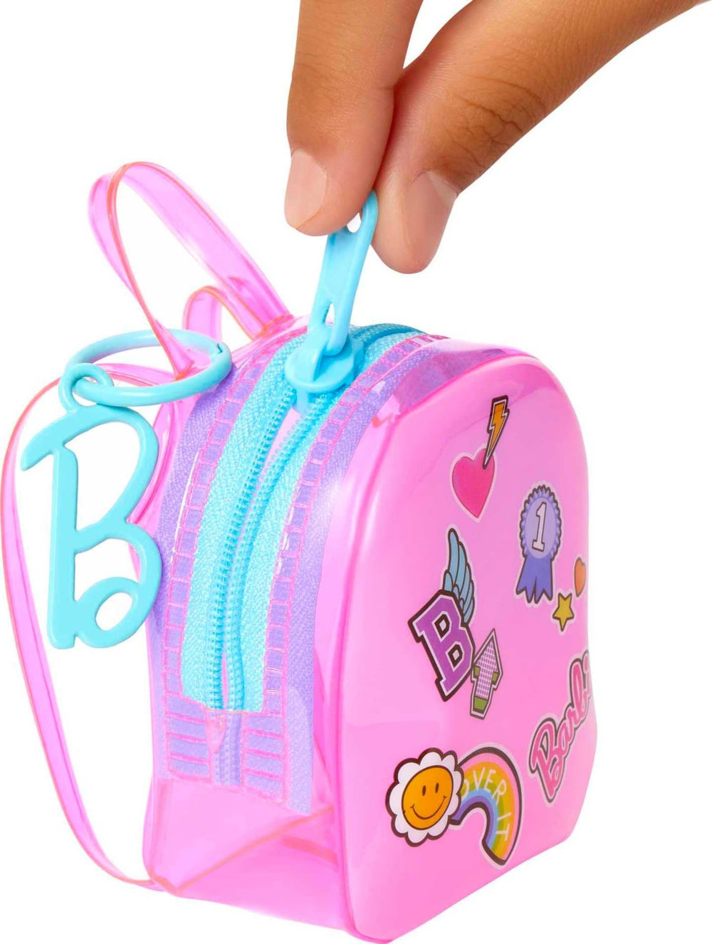 Barbie dress striped-print invites stylish dress-up and pretend classroom storytelling.