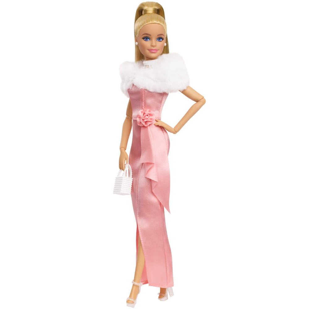 Barbie Enchanted Evening doll in pink dress ready for nostalgic play