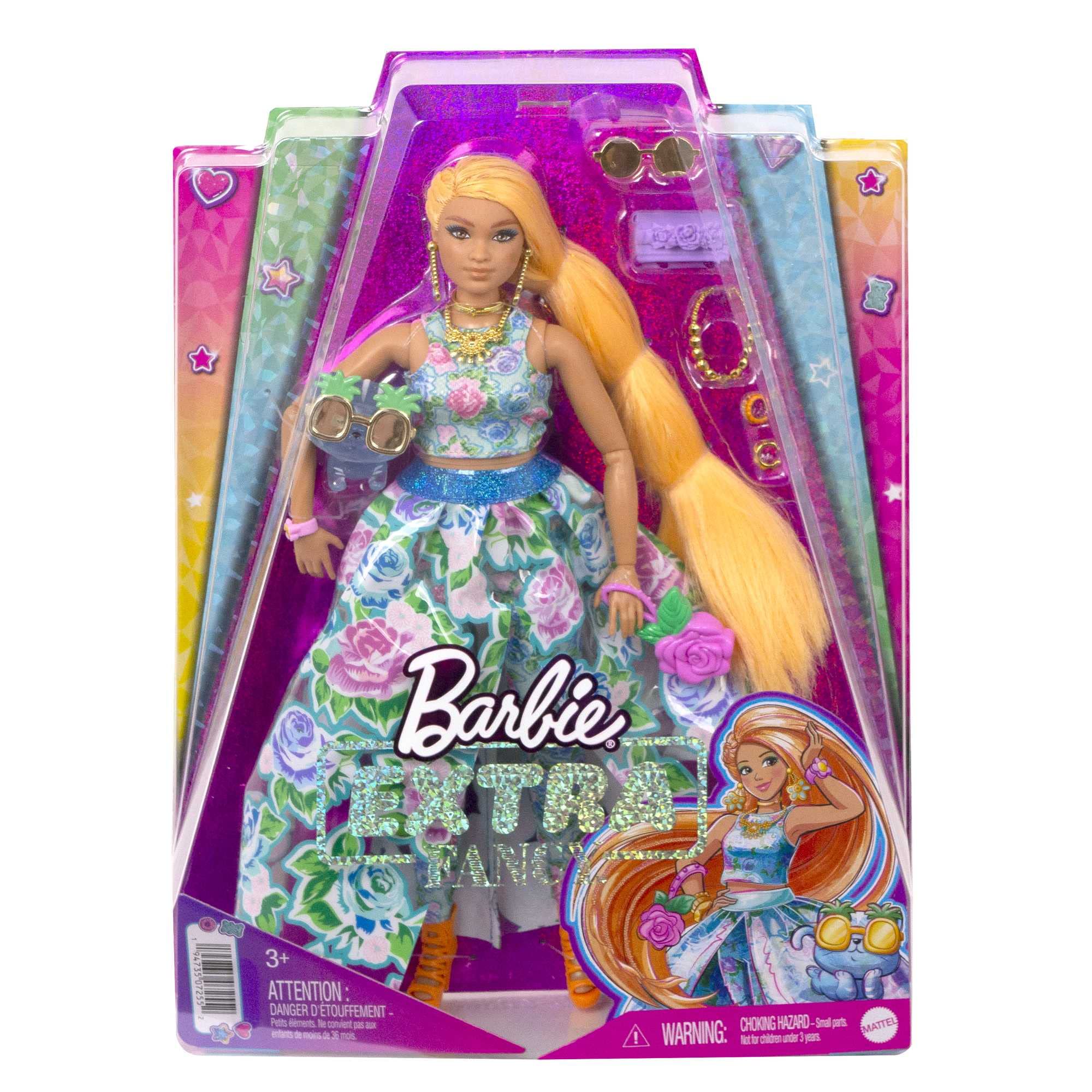 Barbie Extra Fancy pet kitten pose adds adorable companion for interactive play