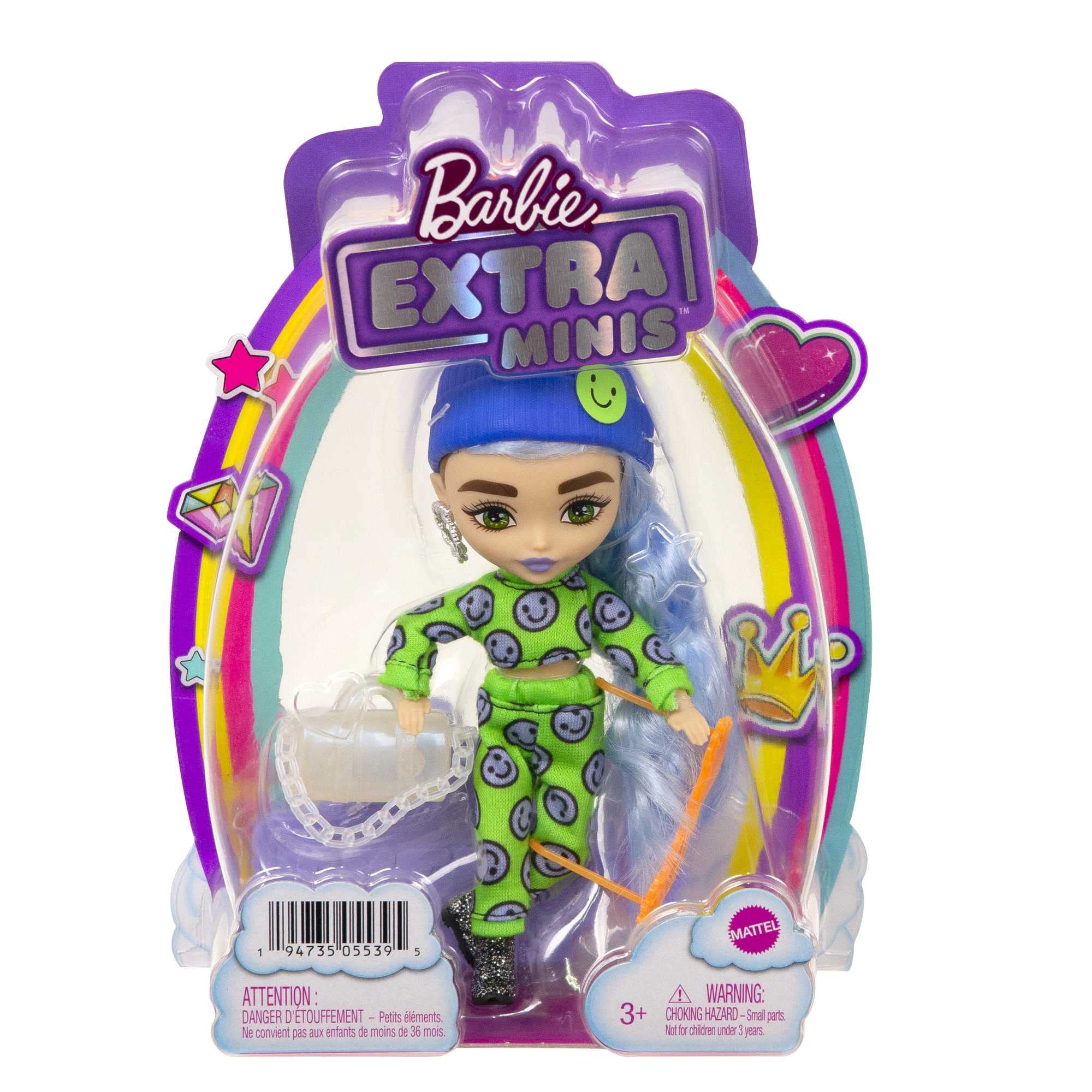Barbie Extra Minis doll stand supports display and poseable play setups
