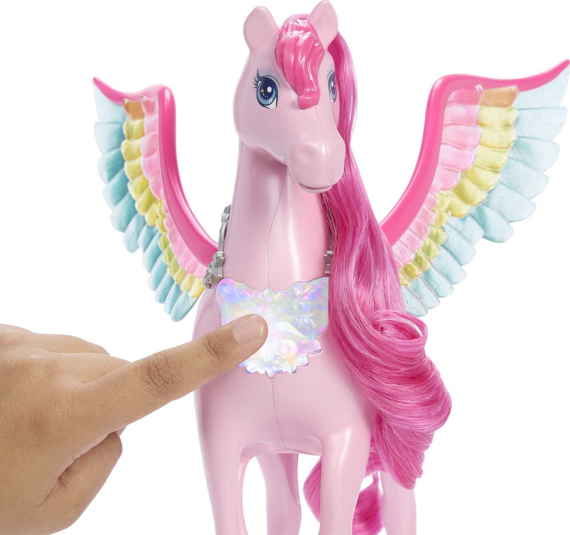 Barbie Fairytale set includes snacks, a comb, barrettes, and cloud storage case.