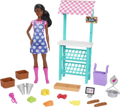 Barbie Farmers Market Bread Cheese — invite pretend shopping and culinary scenarios.