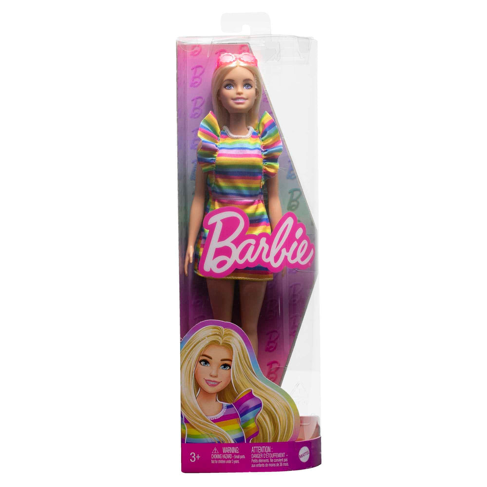 Barbie Fashionistas 197 blonde hair and original body type celebrate diverse play.