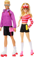Barbie Fashionistas duo dolls for imaginative storytelling and display.