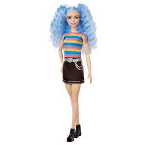 Barbie Fashionistas denim skirt adds modern casual chic to playtime looks