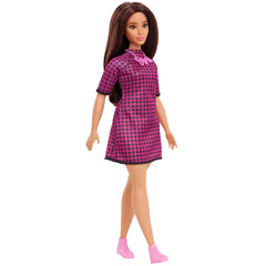 Barbie Fashionistas reusable bag for storing doll and fashions, easy to carry after play.