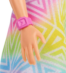 Barbie Fashionistas #190 purple bracelet coordinates with outfits