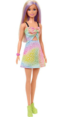 Barbie Fashionistas #190 with purple-streaked hair inspires creative storytelling