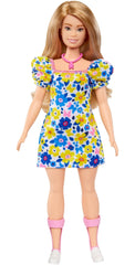 Barbie Fashionistas 208 blue-yellow palette aids awareness-focused pretend play