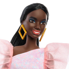 Barbie Fashionistas #216 low ponytail gives a modern classic look