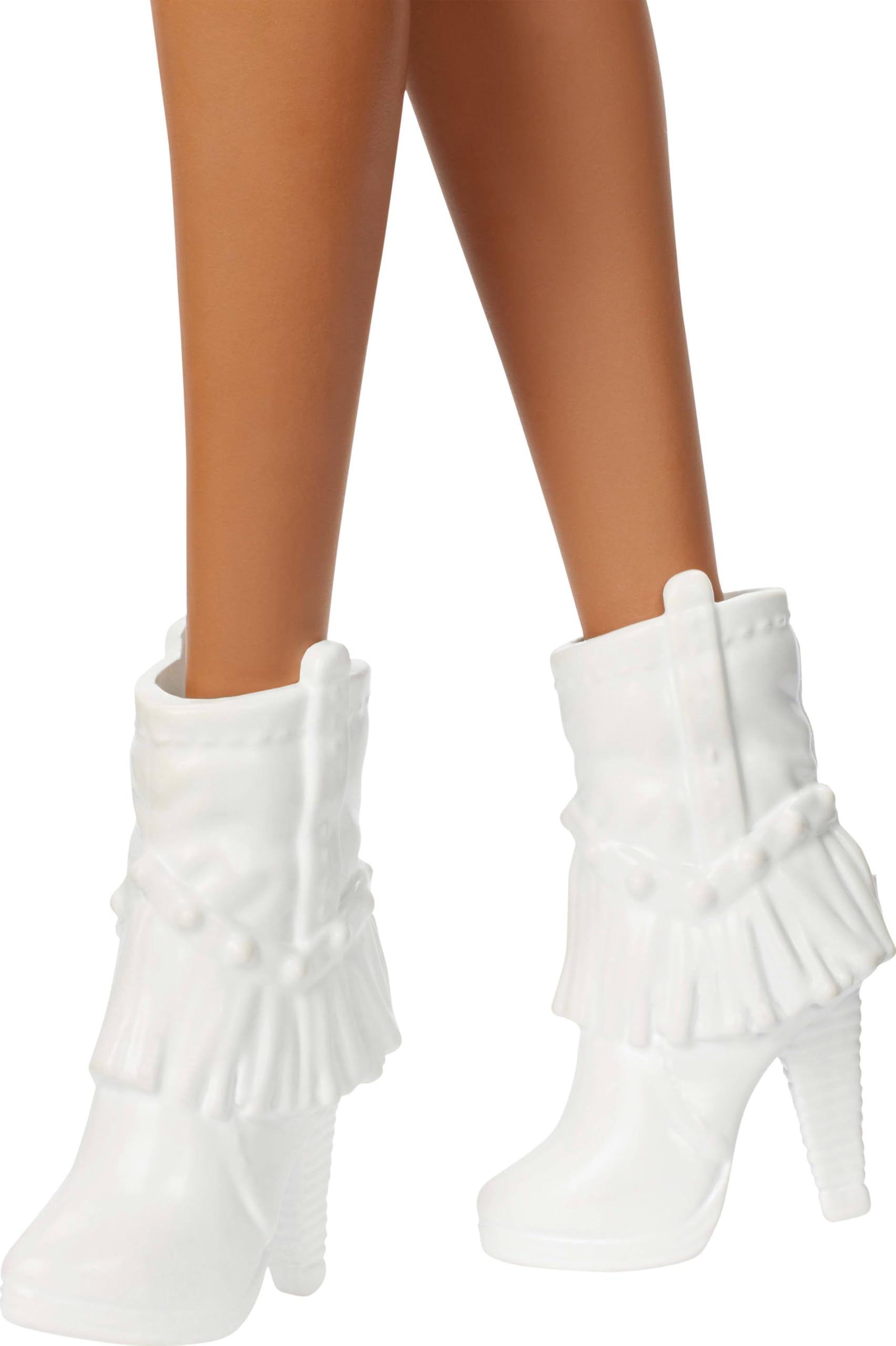 Barbie Fashionistas 239 with white boots ready for dance floor adventures.