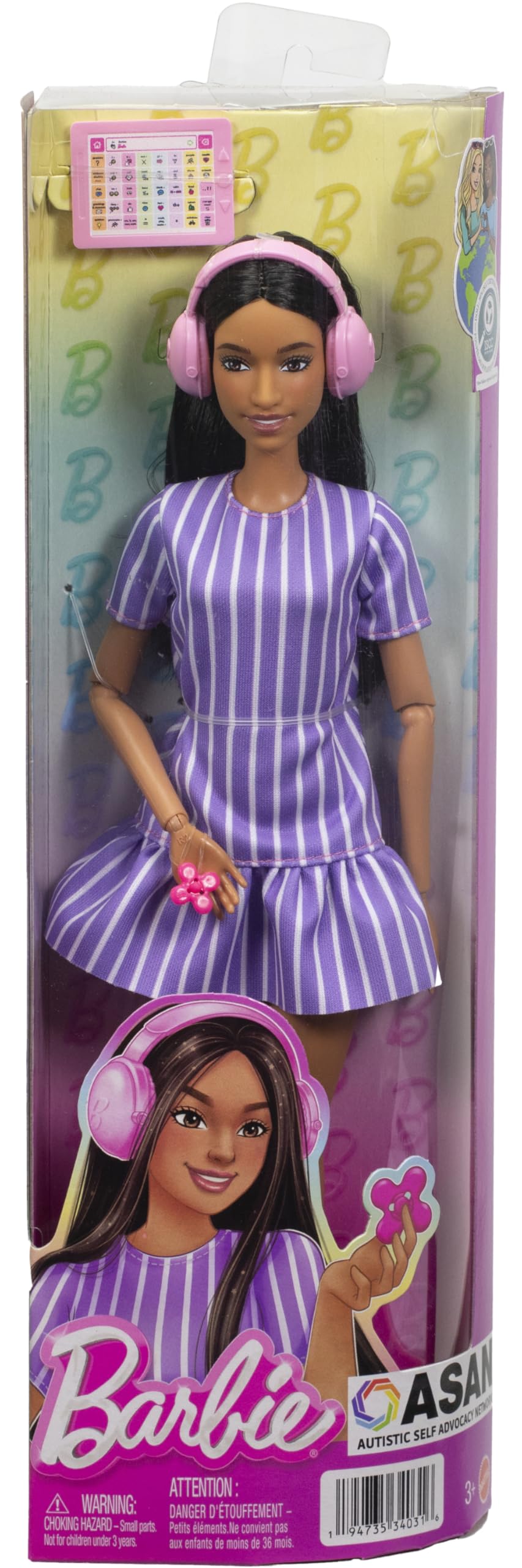 Barbie Fashionistas doll 245 features loose hair for comfortable styling