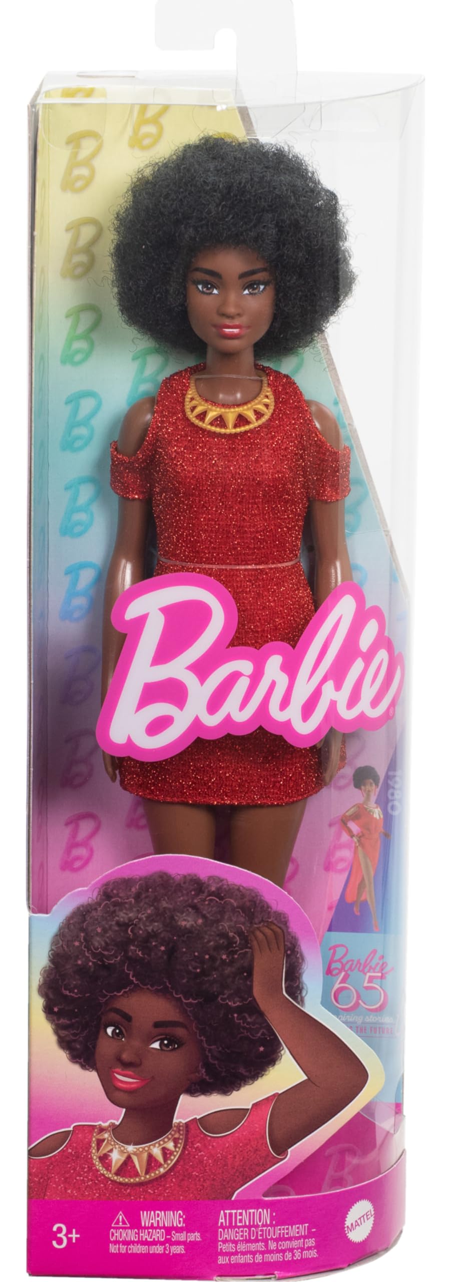 Barbie Fashionistas doll 221 showcasing styling possibilities for everyday pretend play.