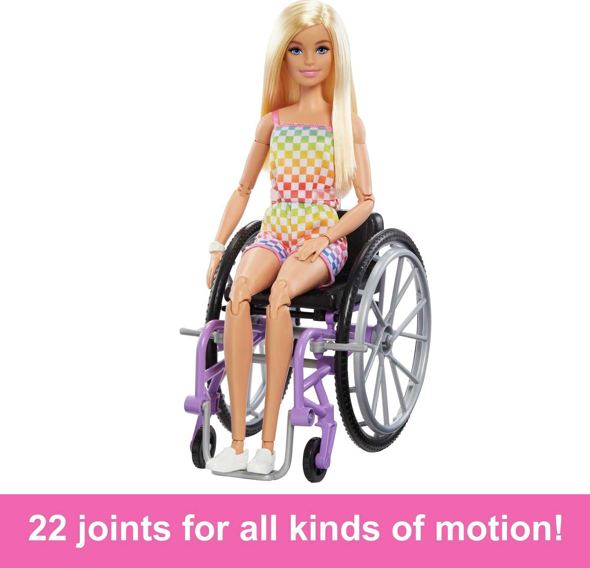 Barbie Fashionistas accessory set with watch and white sneakers enhances outfits.