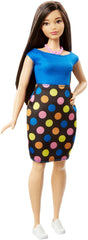 Barbie Fashionistas doll white sneakers enable versatile, ready-to-wear outfits.