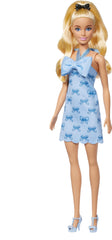 Barbie Fashionistas Doll #237 bow-pattern dress detail sparks playful dress-up ideas.