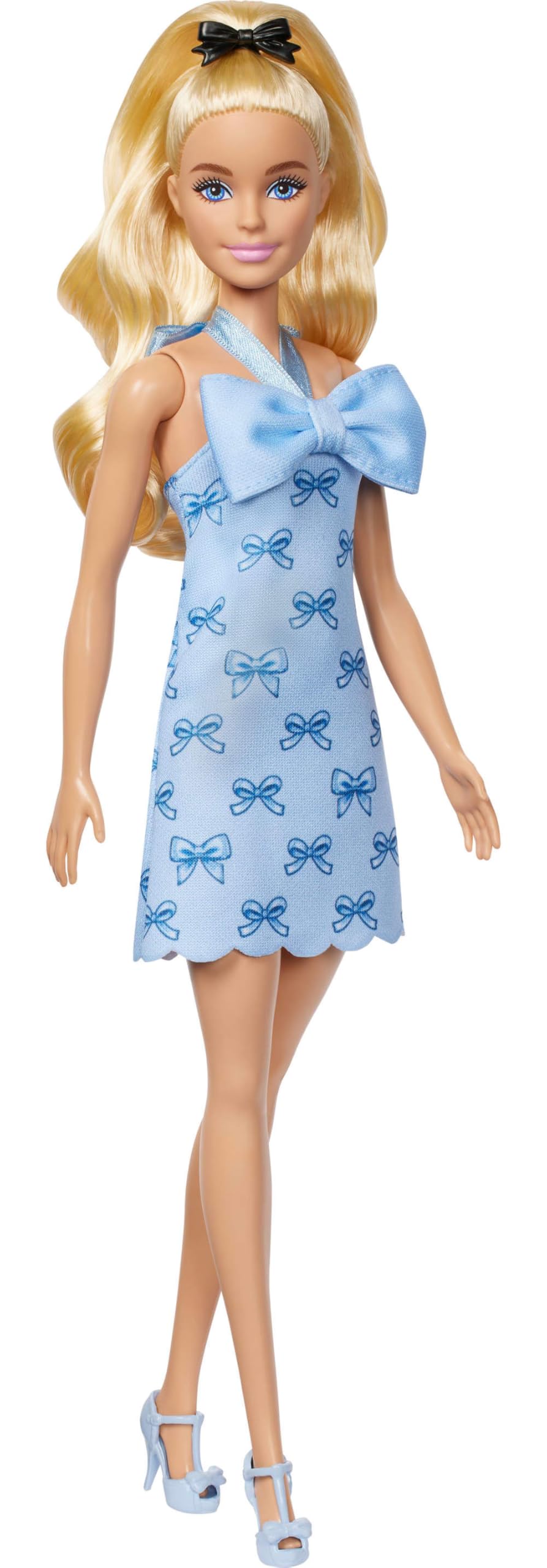 Barbie Fashionistas Doll #237 with wavy ponytail for stylish playtime looks.