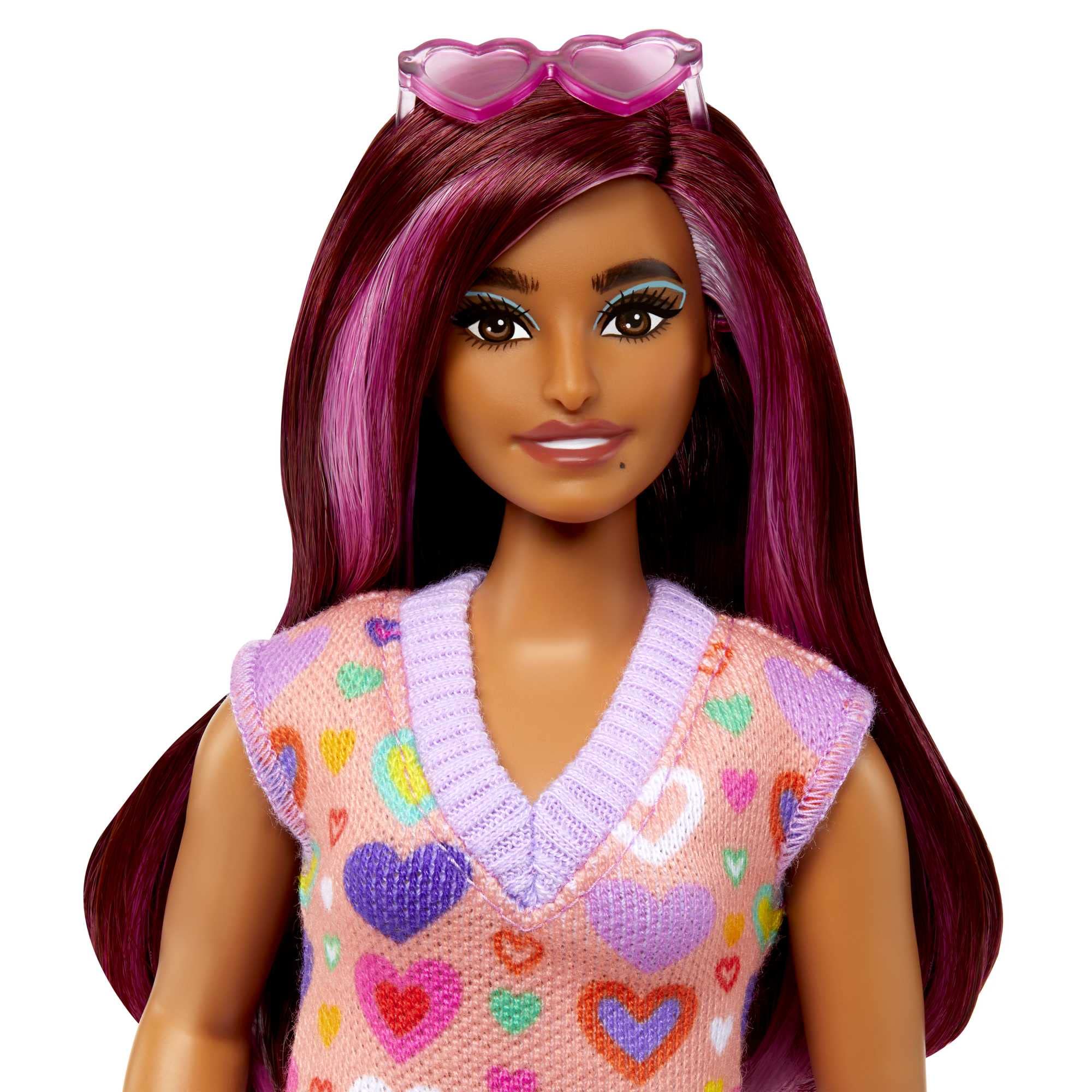 Barbie Fashionistas peach sweater dress ideal for creative outfits