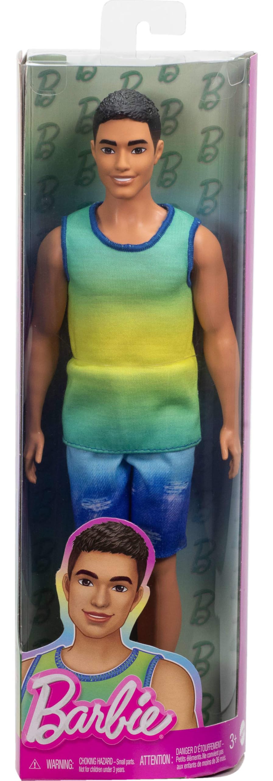 Barbie Fashionistas Ken doll suited for daily play and group fashion exploration.