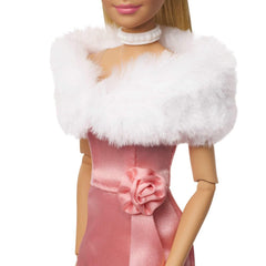 Barbie faux fur stole adds luxurious touch to elegant pretend events