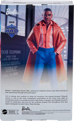 Barbie Fifteenth Doctor doll certificate of authenticity adds collector value.