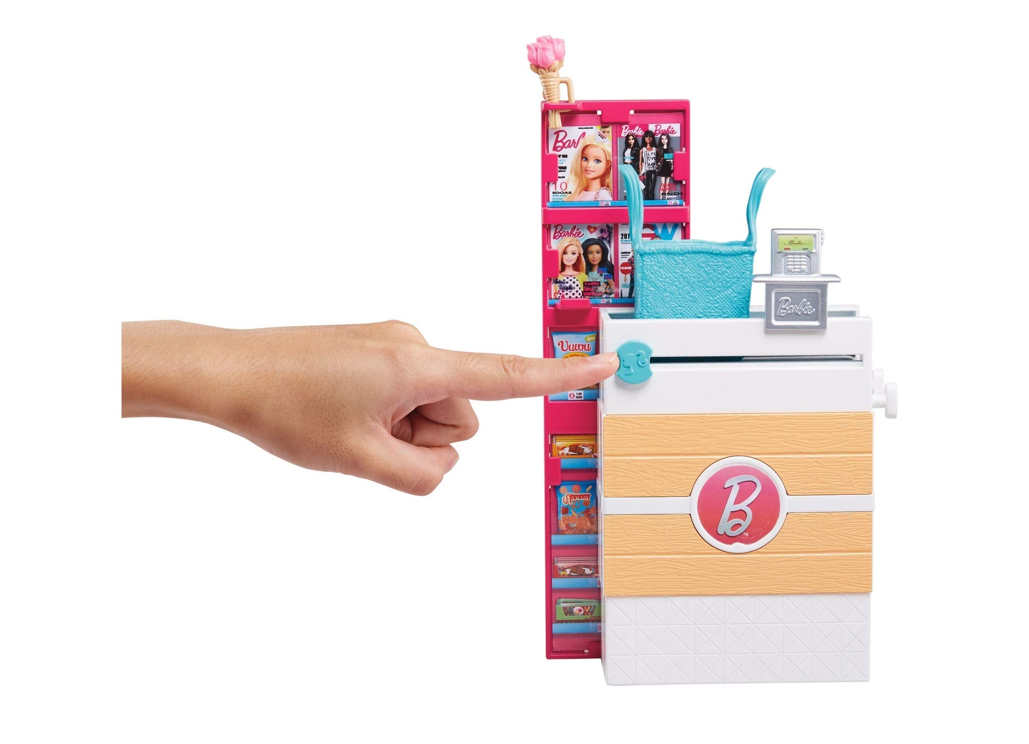 Barbie 20-piece food accessory set fuels storytelling and role play.