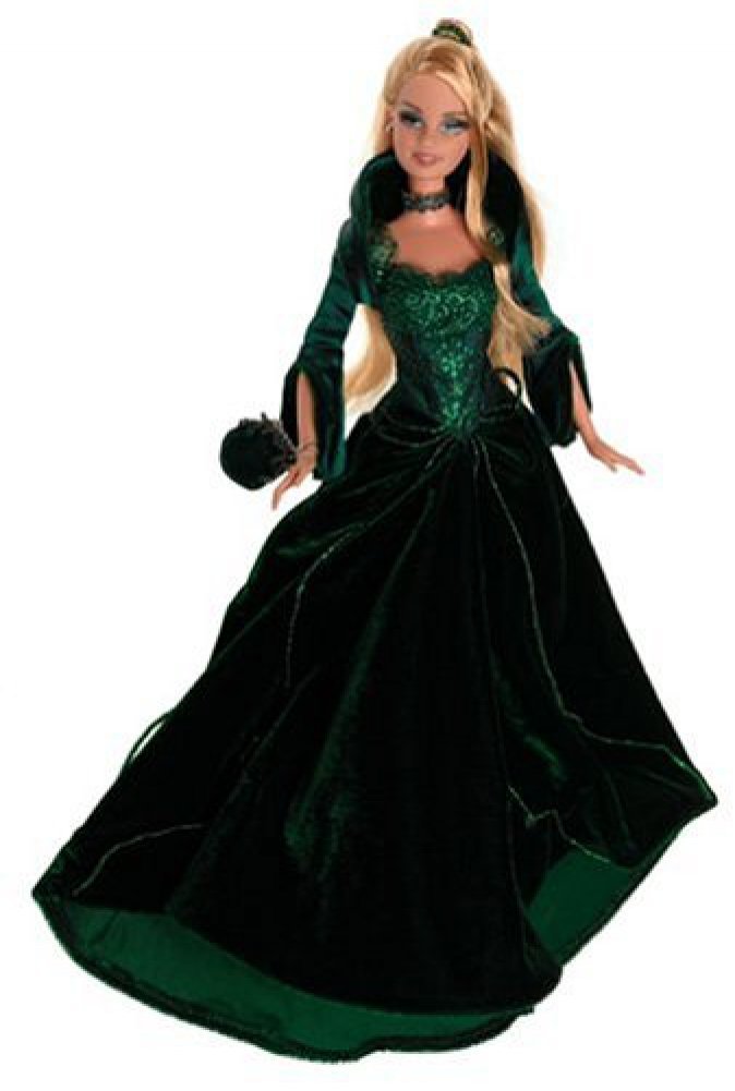 Barbie Holiday 2004 with display stand ready for shelf display