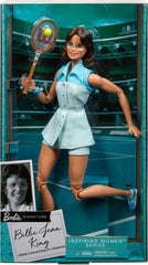 Barbie Billie Jean King doll is fully articulated for dynamic posing and storytelling