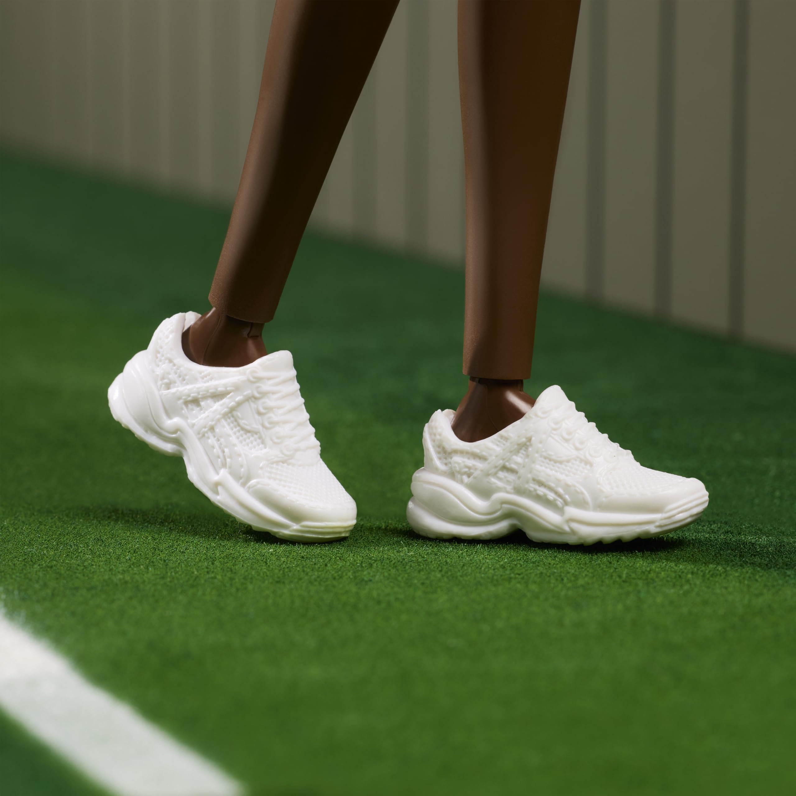 Displayable packaging for the Barbie Inspiring Women Venus Williams doll.