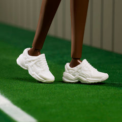 Displayable packaging for the Barbie Inspiring Women Venus Williams doll.
