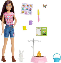 Barbie It Takes Two Skipper camping-doll ready for outdoor storytelling adventures.