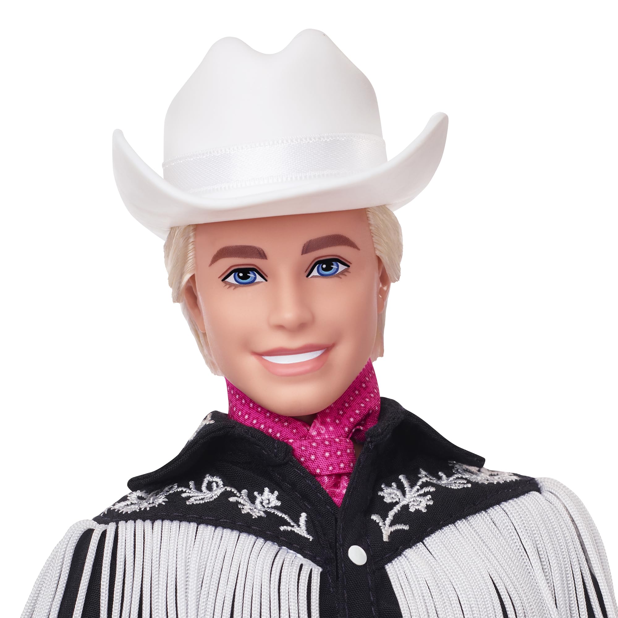 Barbie Ken white boots complete the outfit with a polished finish.