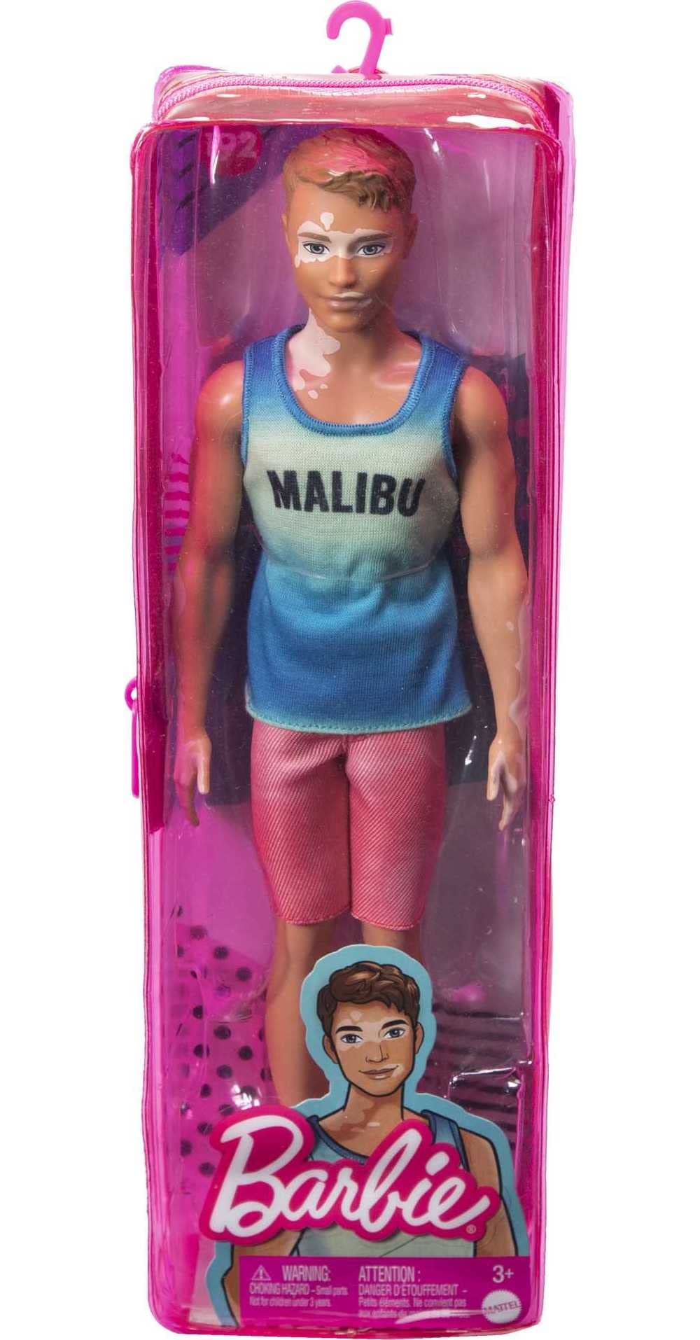 Barbie Ken Fashionistas 192 blue sandals for sand and surf moments.