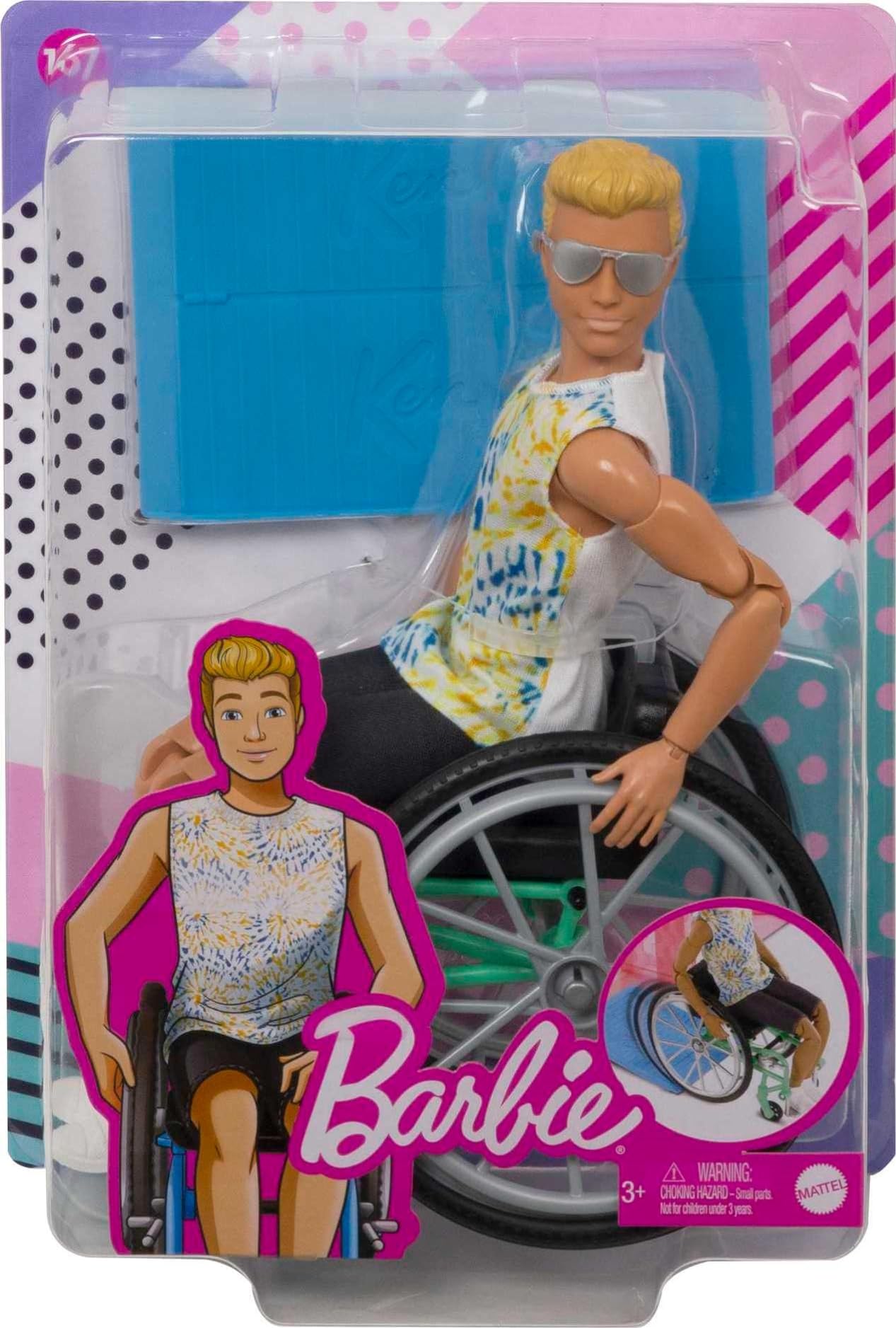 Barbie Ken Fashionistas 167 includes accessories to spark storytelling.