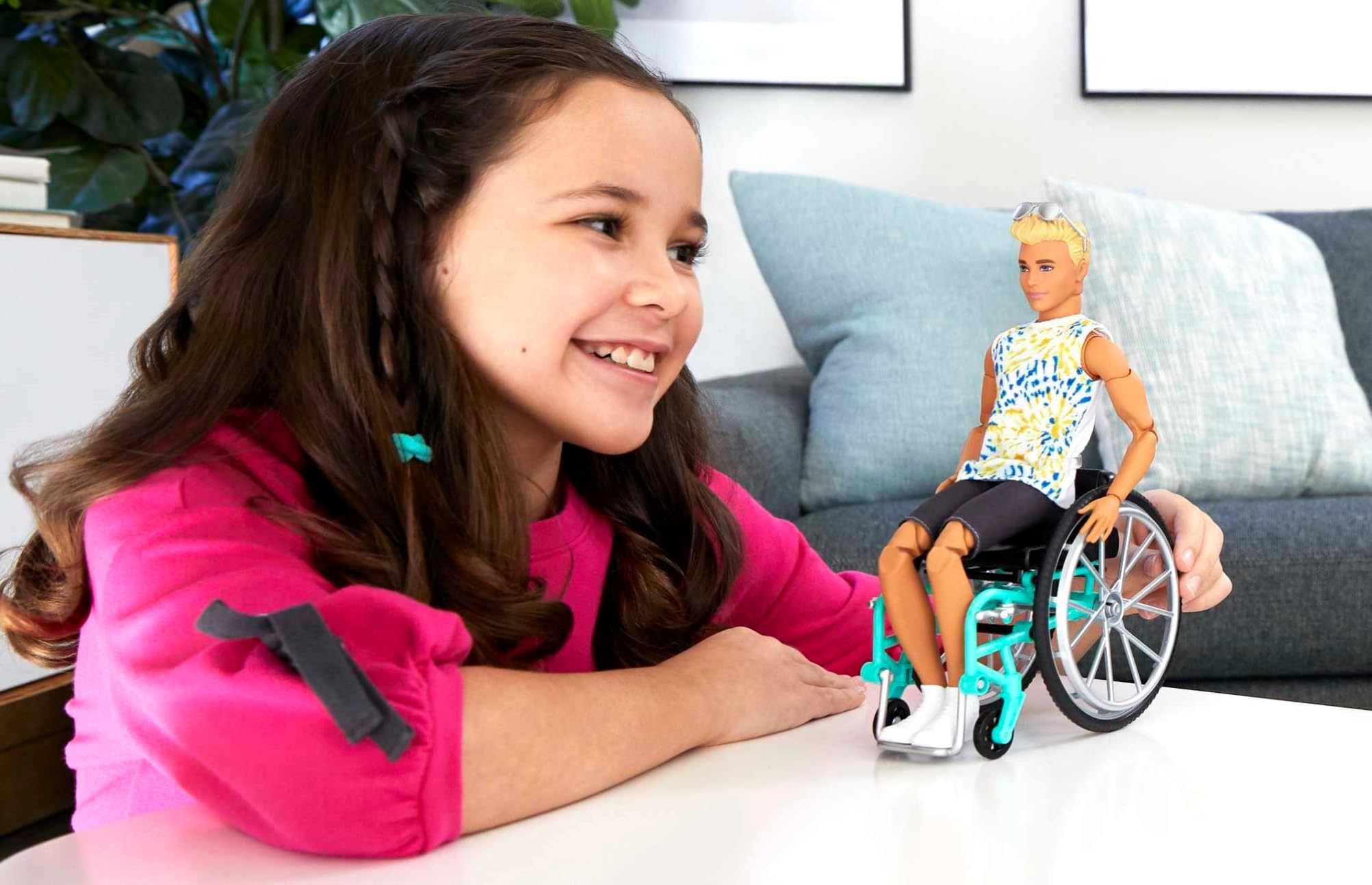 Barbie Ken Fashionistas 167 tie-dye top outfit for playful, on-trend looks.