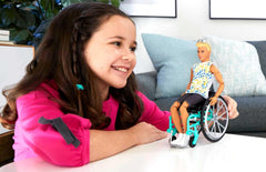 Barbie Ken Fashionistas 167 tie-dye top outfit for playful, on-trend looks.