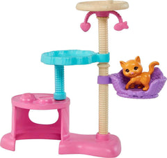 Barbie Kitty Condo teaser clip attaches to hand for double storytelling.