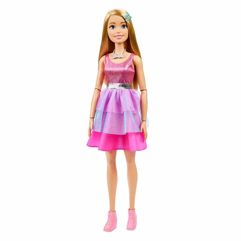 Barbie large doll hair barrettes expand styling options.