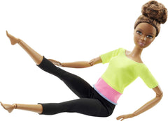 Barbie Made to Move doll playing guitar supports creative roleplay and musical imagination.