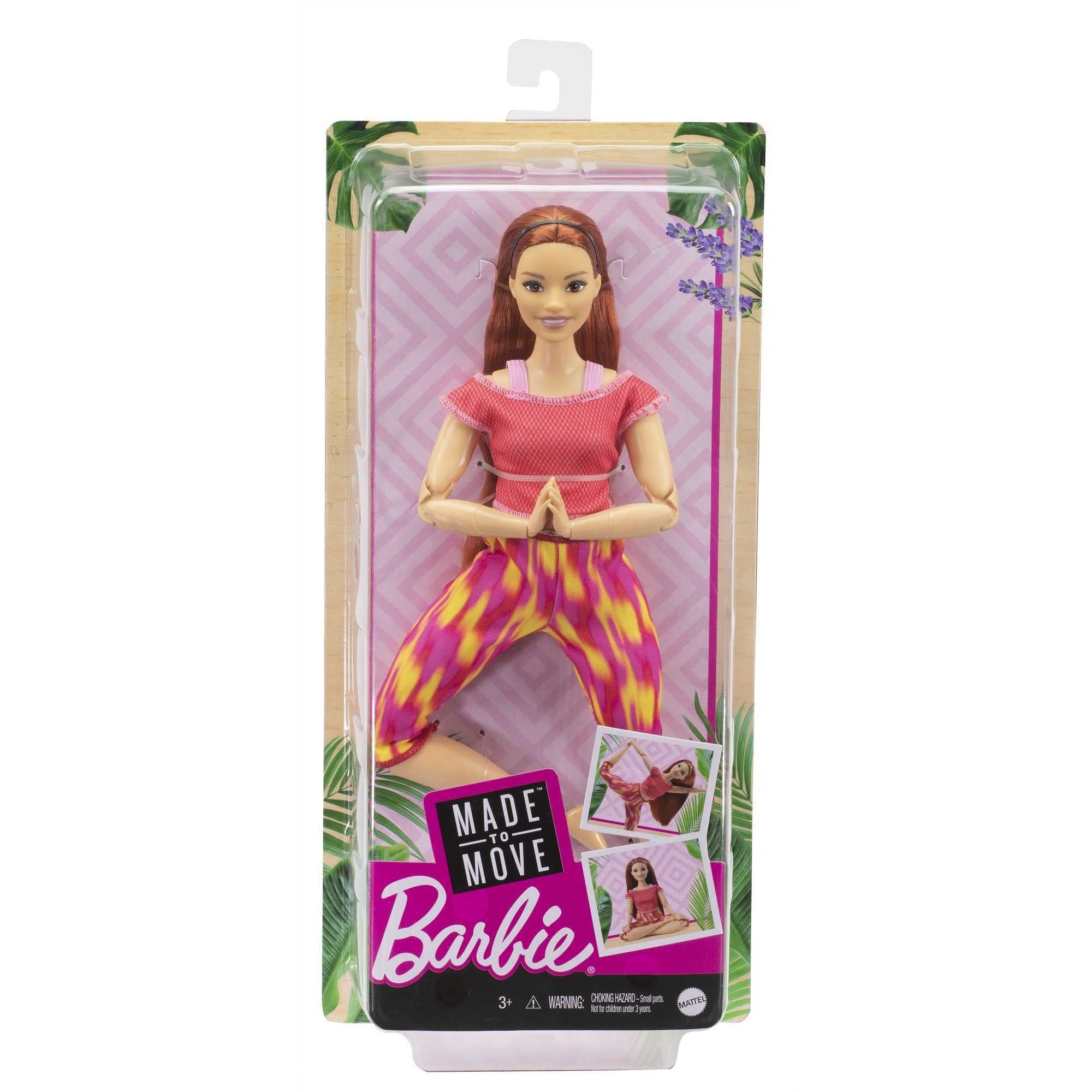 Barbie Made to Move poses through a wide range for imaginative play