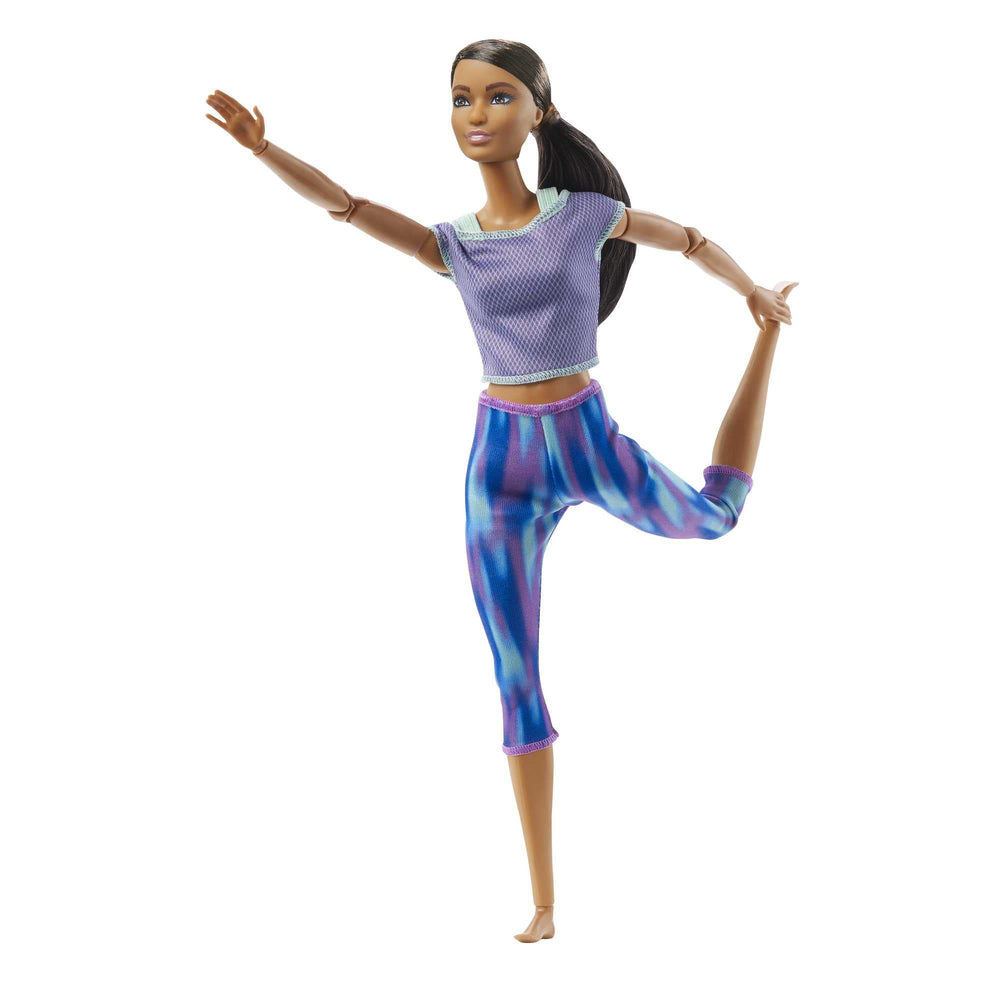 Barbie Made to Move doll makes a thoughtful gift for kids 3+.