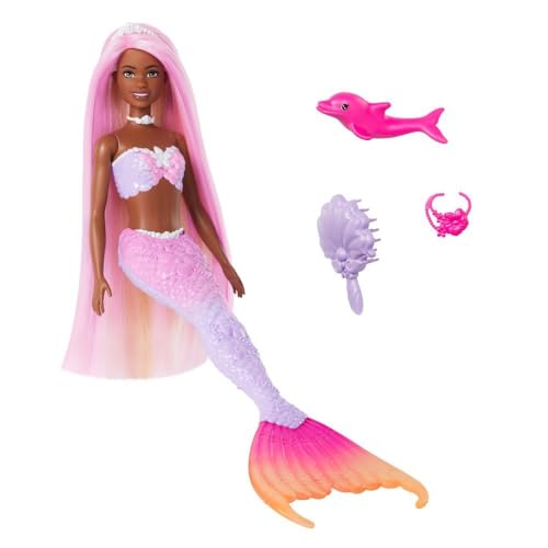 Barbie Brooklyn 20 cm long hair ready for extended styling sessions.