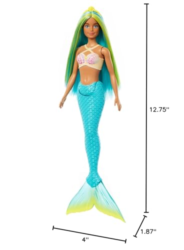 Barbie mermaid doll with detailed accessories for storytelling
