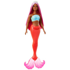 Barbie mermaid doll ocean-inspired headband adds sea-style flair.